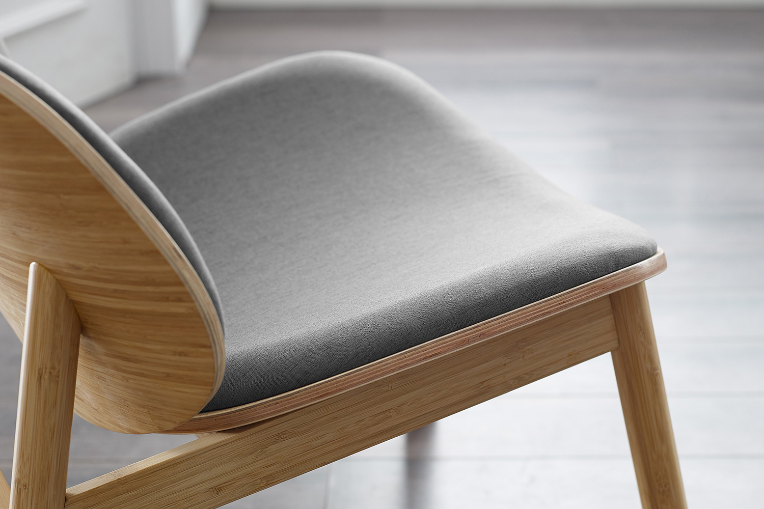 Greenington Danica Lounge Chair - Wheat/Gray, Moso Bamboo