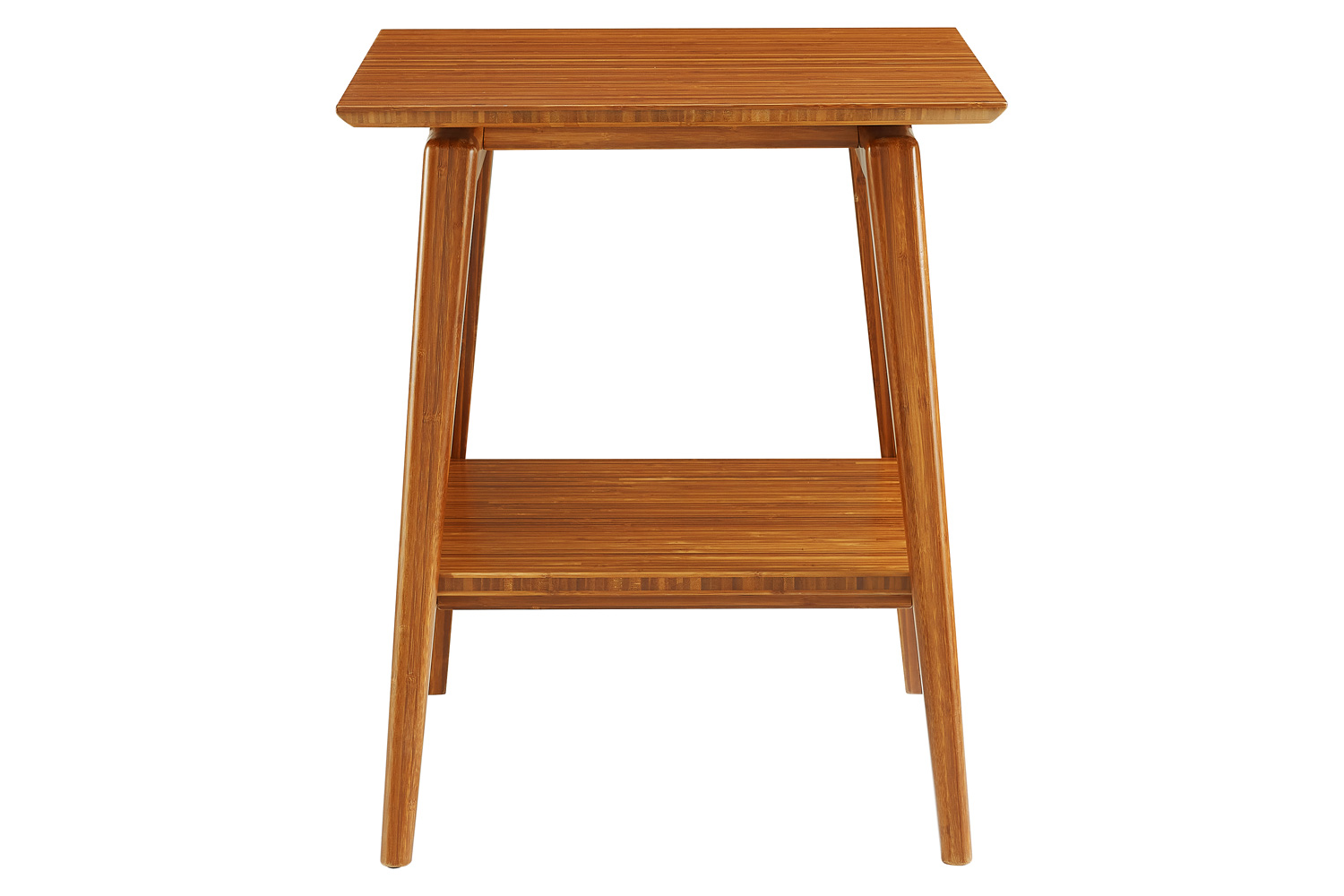 Greenington Antares End Table - Amber, Solid Moso Bamboo