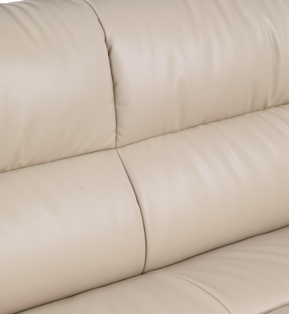 GUF 405 Armchair - Beige, Leather Match
