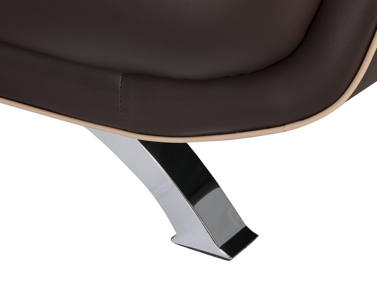 GUF 405 Loveseat - Brown, Leather Match