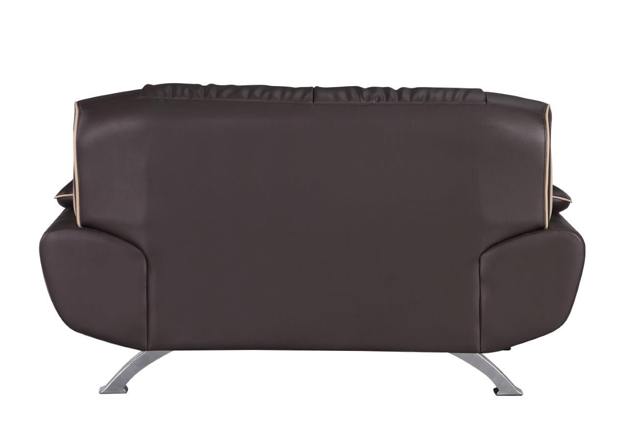 GUF 405 Loveseat - Brown, Leather Match