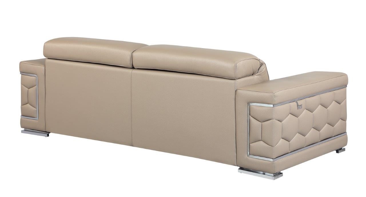GUF 692 Sofa - Beige, Genuine Italian Leather