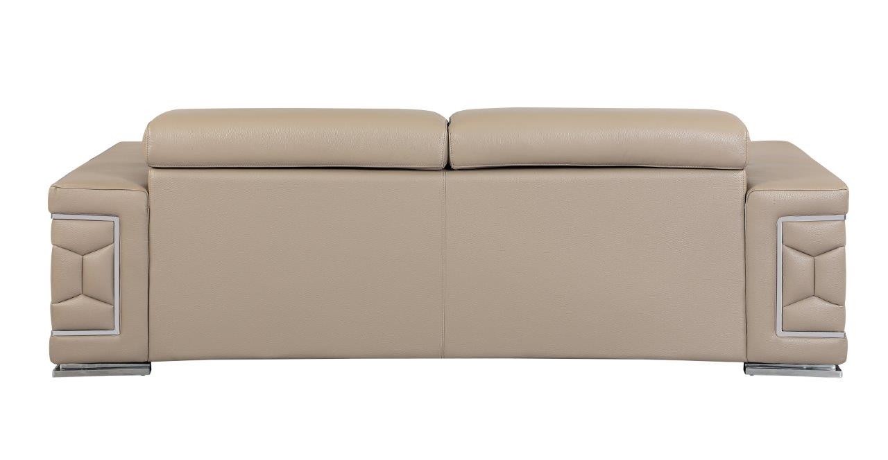 GUF 692 Sofa - Beige, Genuine Italian Leather
