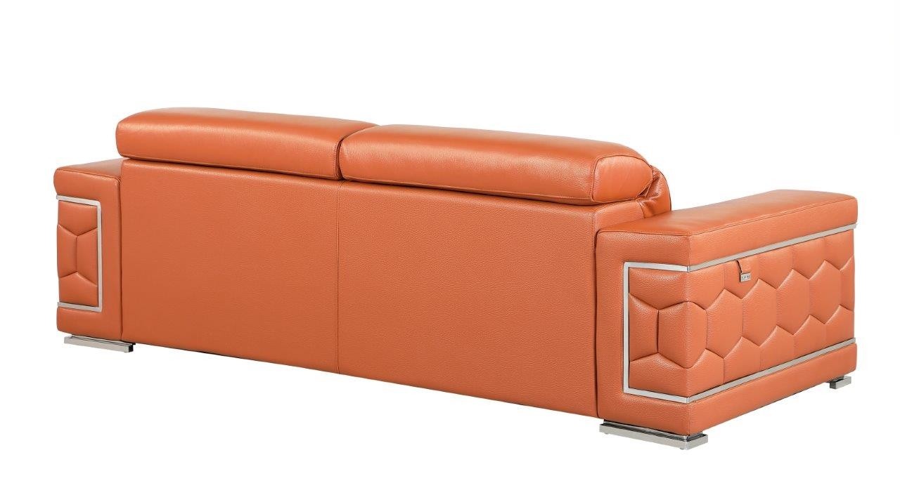 GUF 692 Sofa - Camel, Genuine Italian Leather