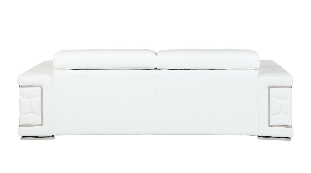 GUF 692 Sofa - White, Genuine Italian Leather