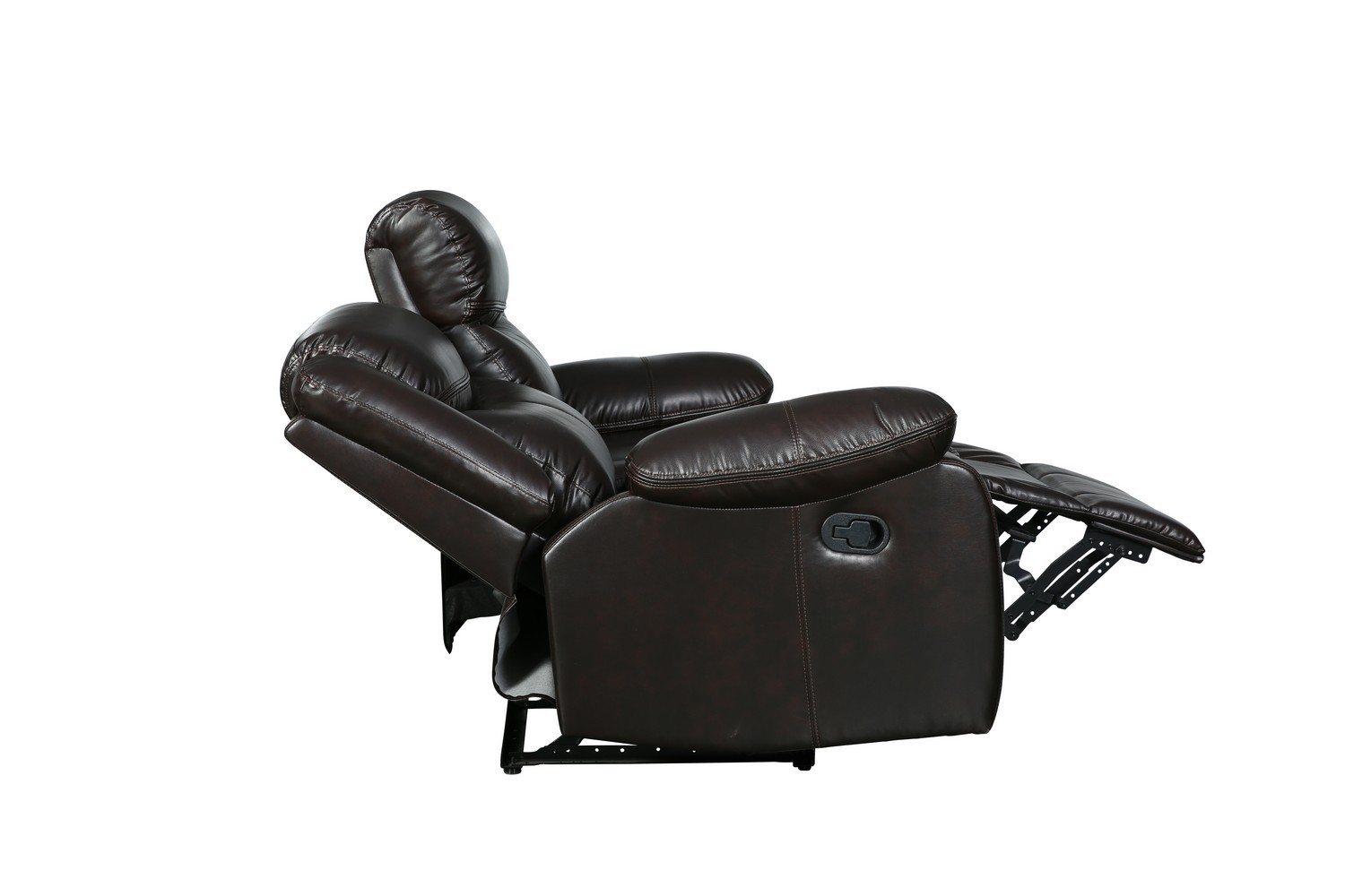 GUF 6967 Loveseat - Brown, Leather Air