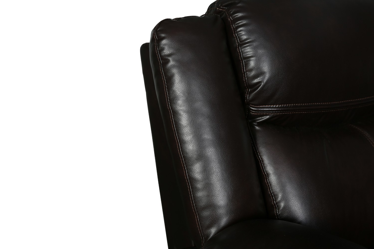 GUF 6967 Loveseat - Brown, Leather Air