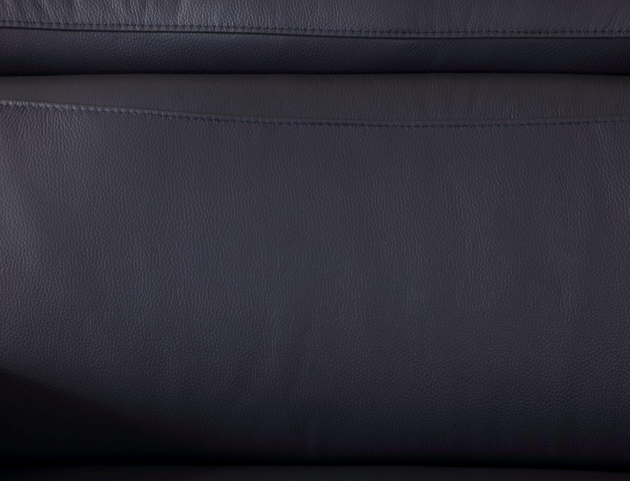 GUF 727 Sofa - Navy, Genuine Italian Leather
