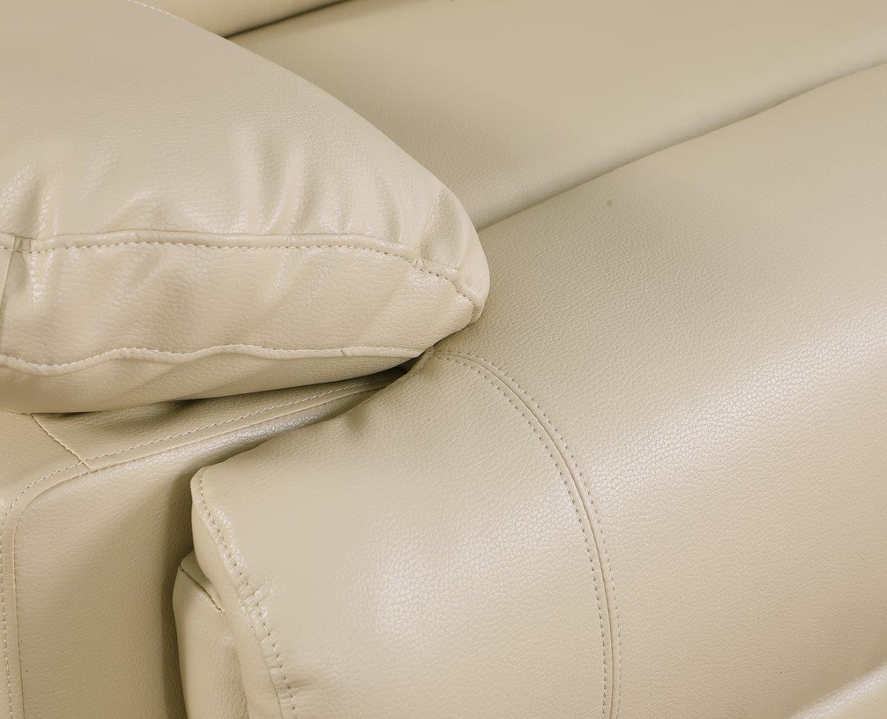 GUF 9345 Sofa Set - Beige, Leather Air/Match