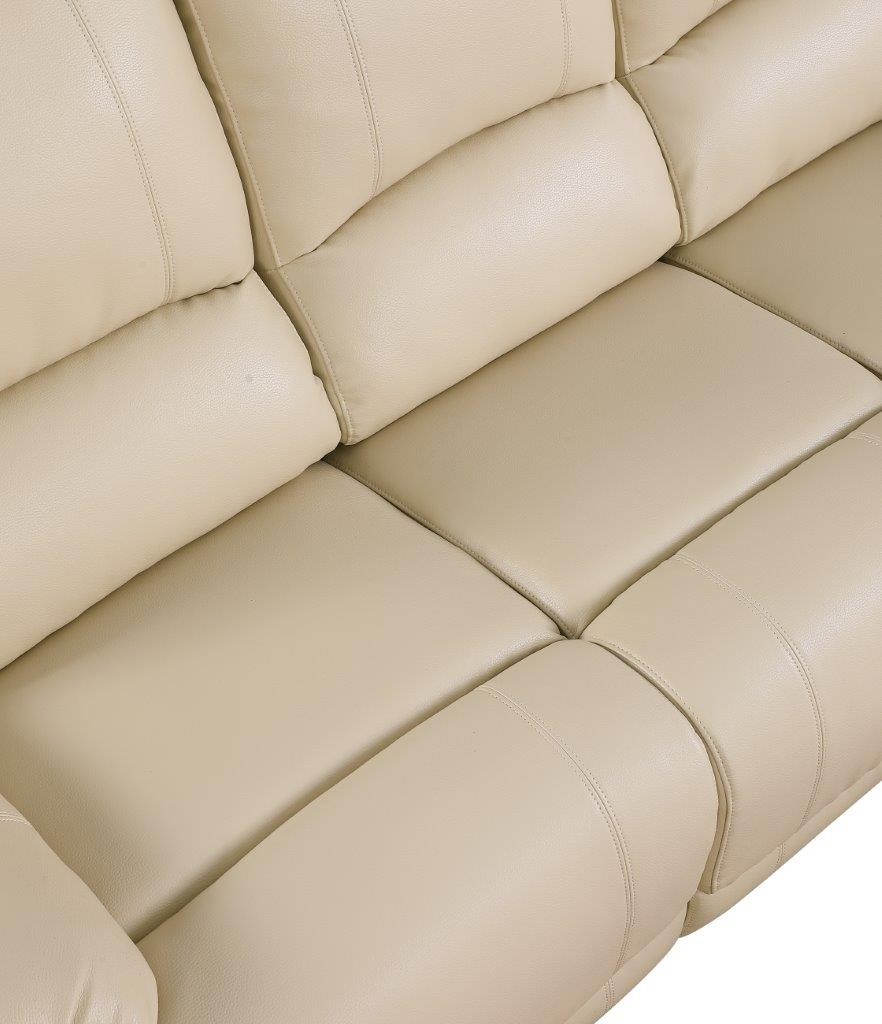 GUF 9345 Sofa Set - Beige, Leather Air/Match