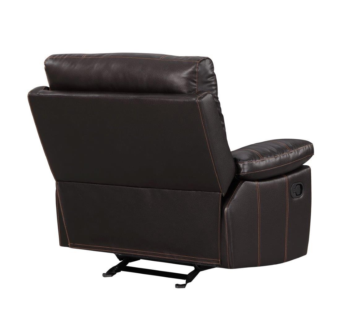 GUF 9345 Sofa Set - Brown, Leather Air/Match