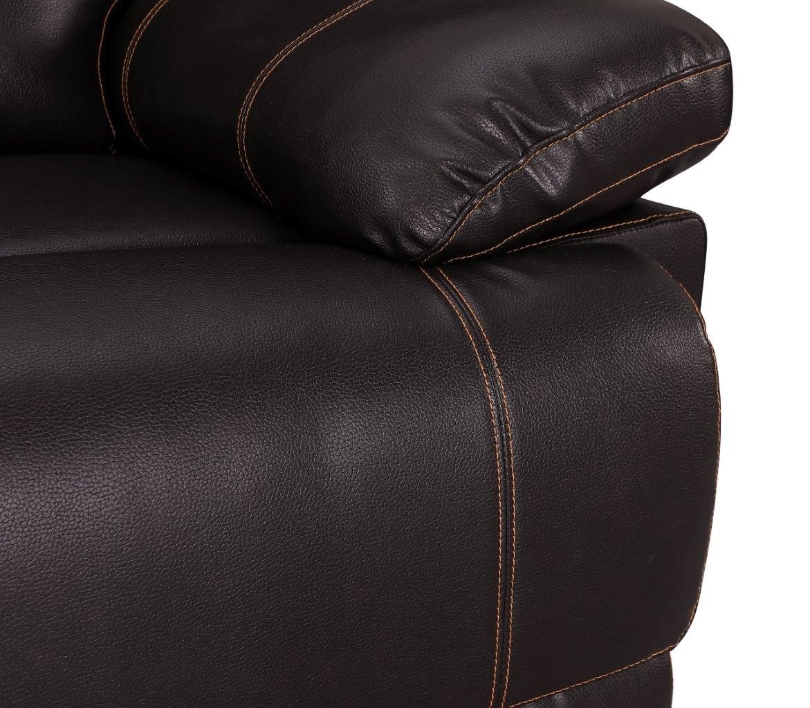 GUF 9345 Sofa Set - Brown, Leather Air/Match