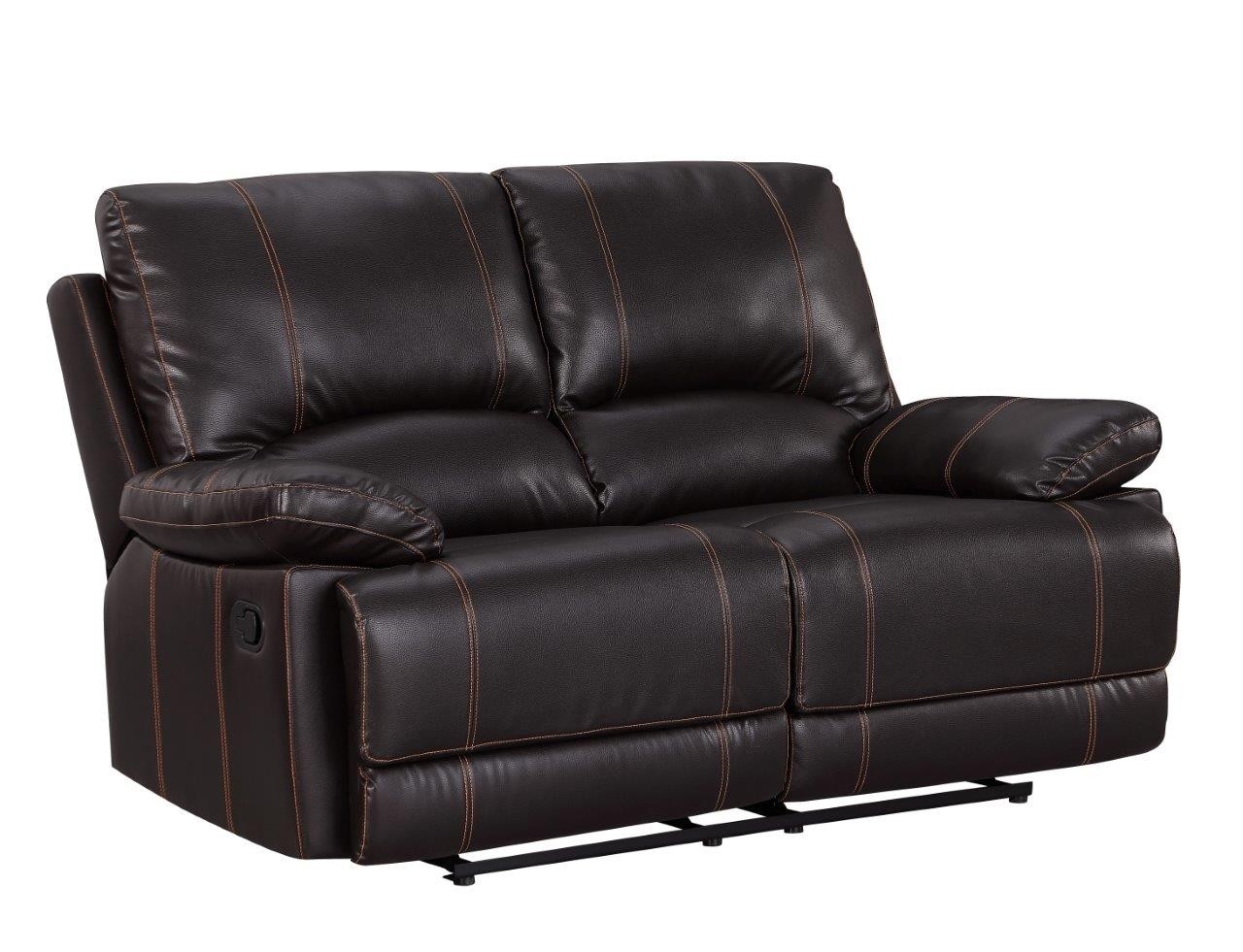 GUF 9345 Sofa Set - Brown, Leather Air/Match
