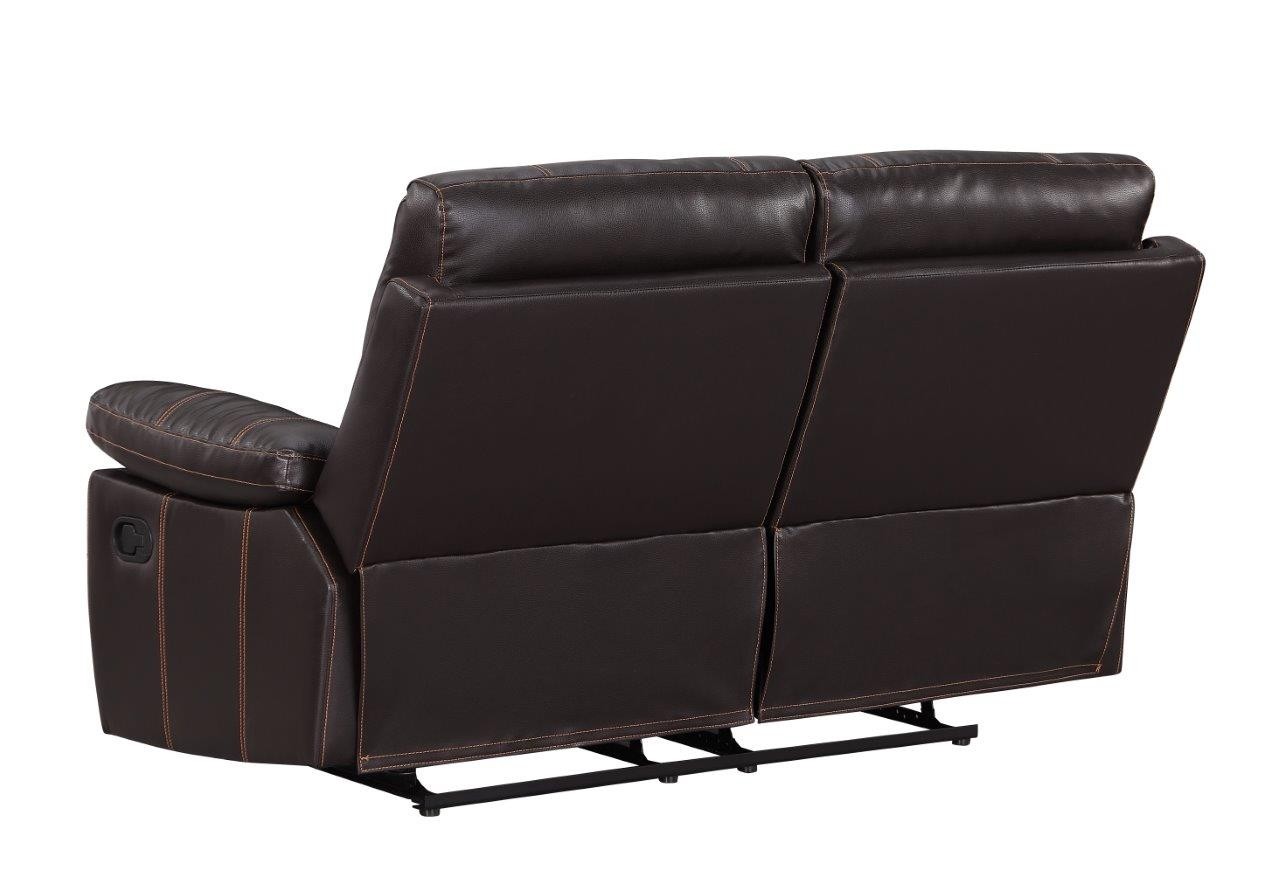 GUF 9345 Sofa Set - Brown, Leather Air/Match