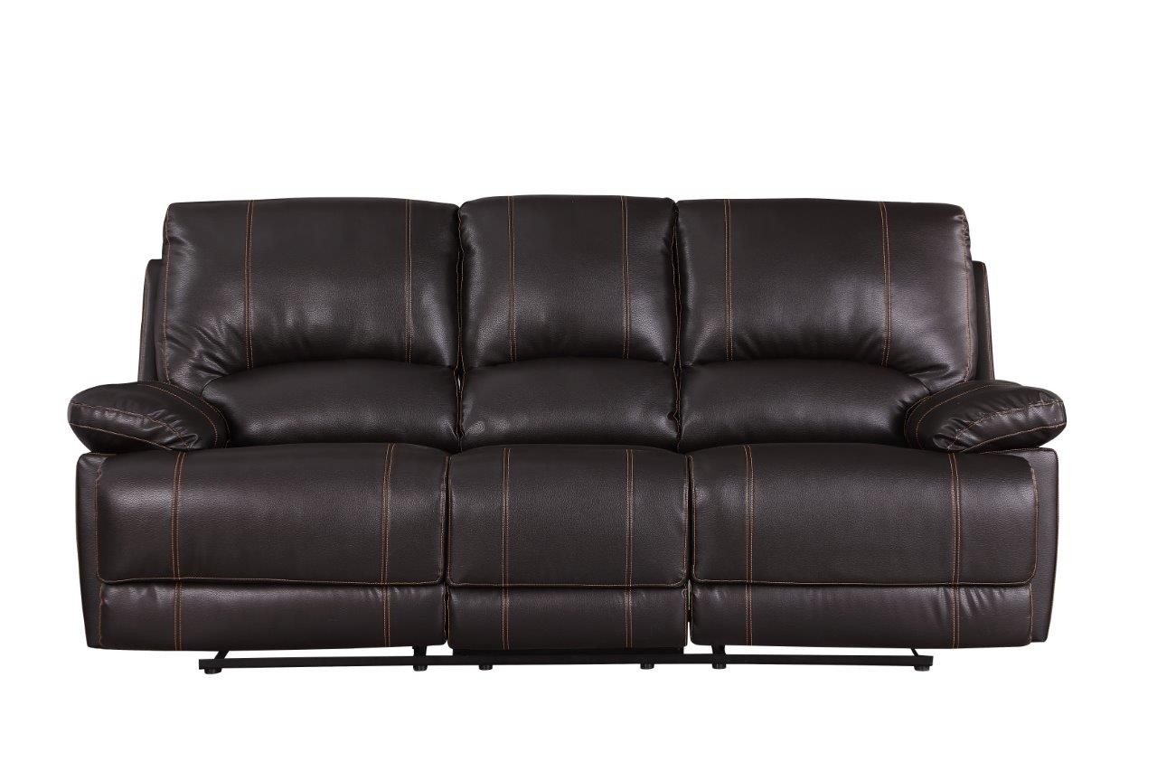 GUF 9345 Sofa Set - Brown, Leather Air/Match