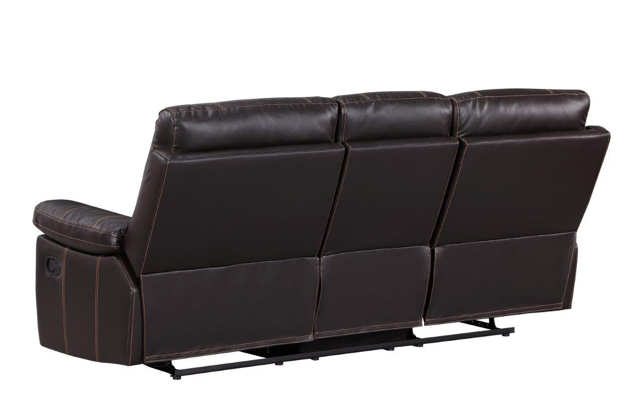GUF 9345 Sofa Set - Brown, Leather Air/Match