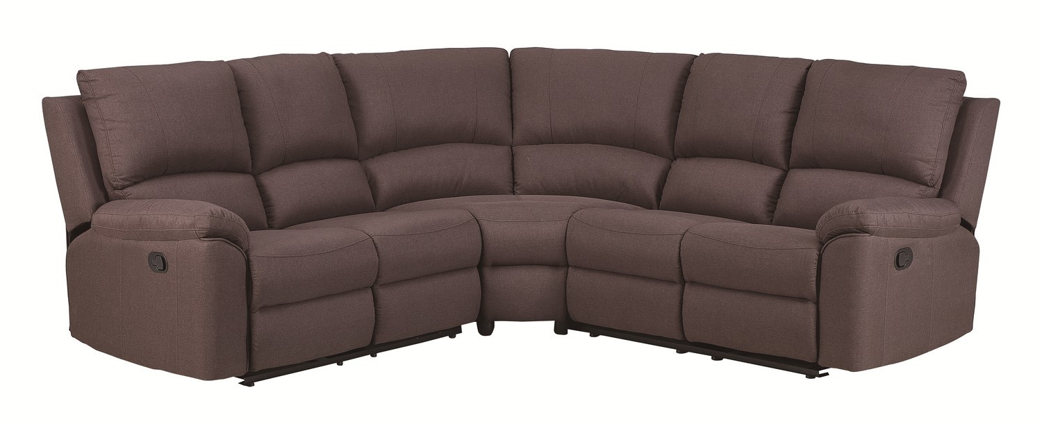 GUF 9241 Sectional - Brown, Chanille