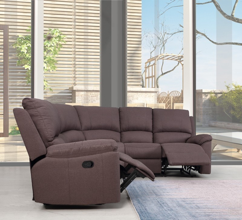 GUF 9241 Sectional - Brown, Chanille