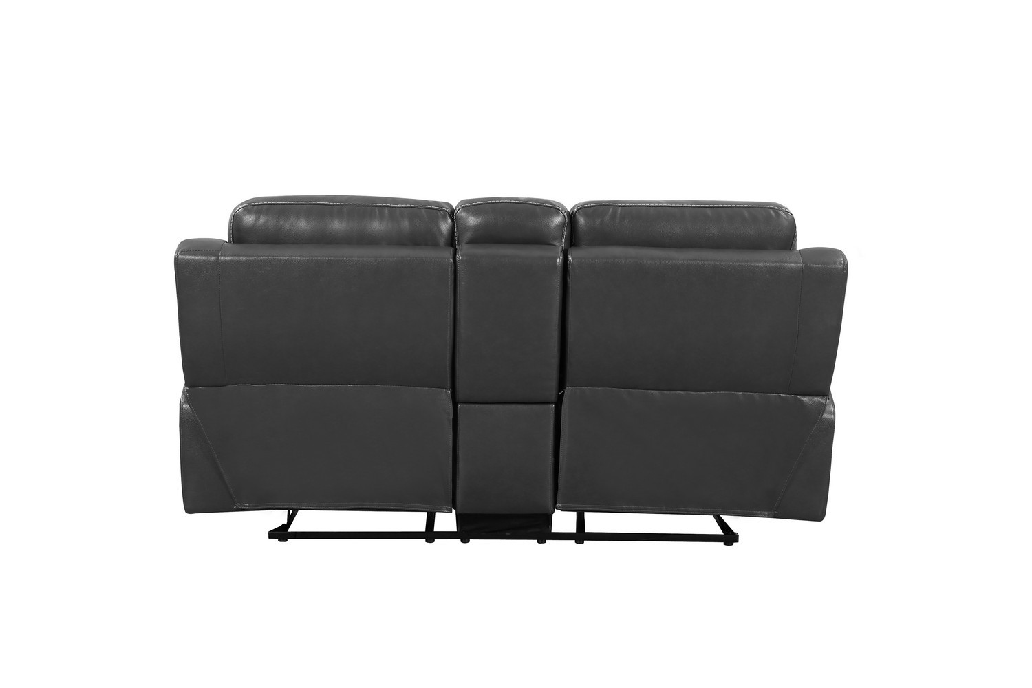 GUF - 9422 Sofa Set in Gray, Leather Air/Match