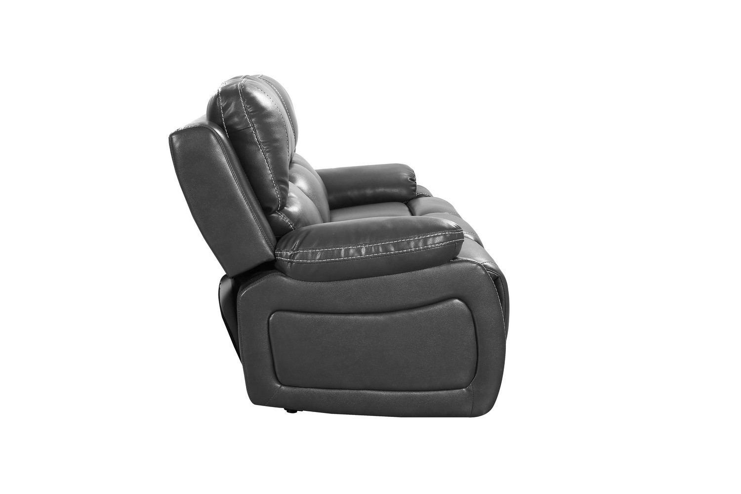 GUF - 9422 Sofa Set in Gray, Leather Air/Match