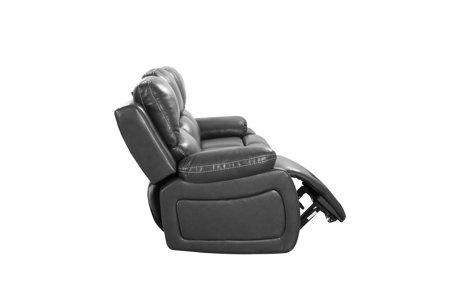 GUF - 9422 Sofa Set in Gray, Leather Air/Match