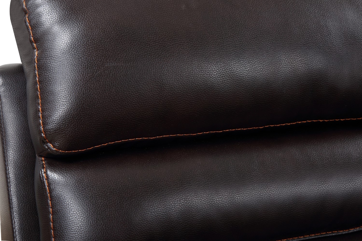 GUF 9442 Console Loveseat - Brown, Leather Air