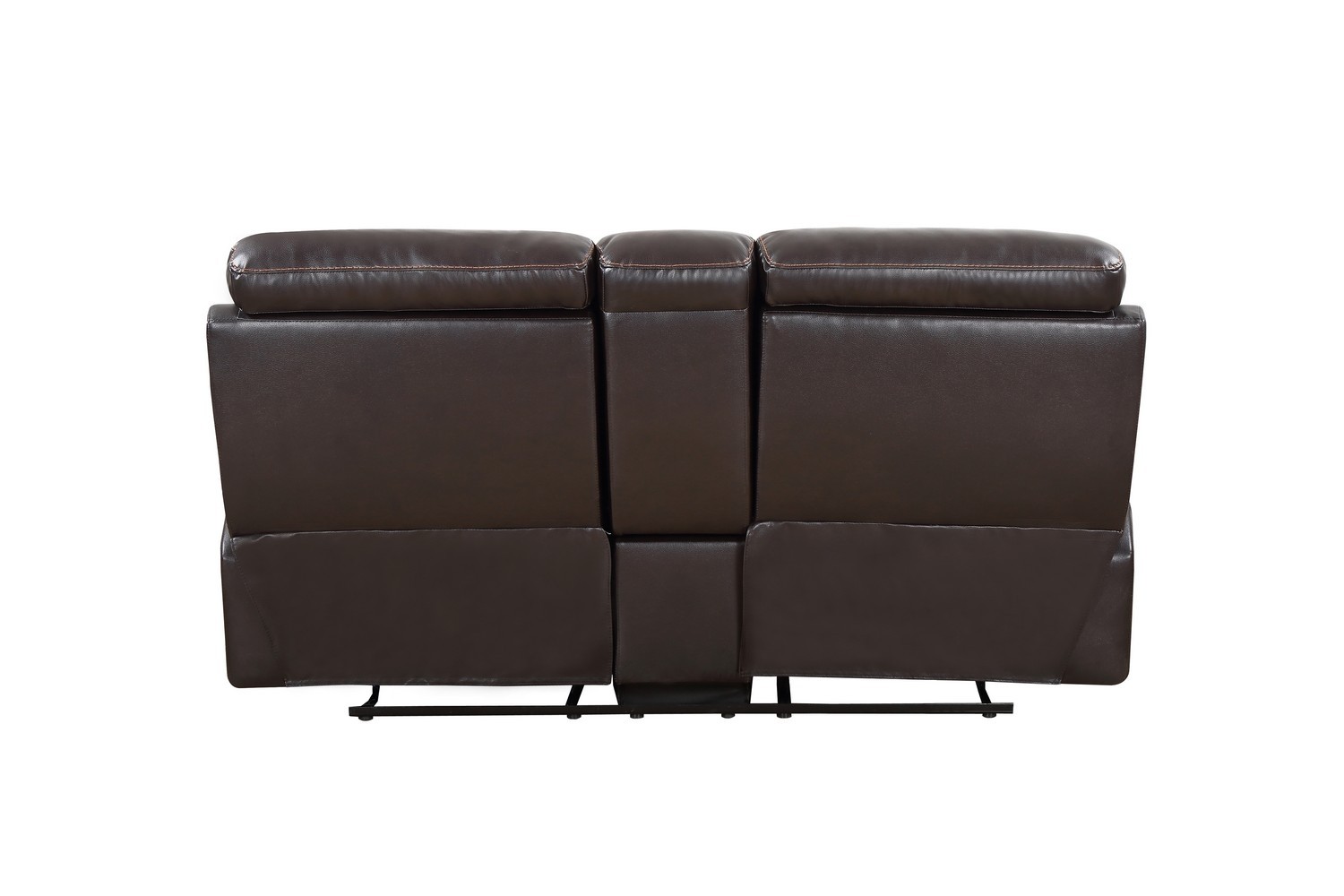 GUF 9442 Console Loveseat - Brown, Leather Air