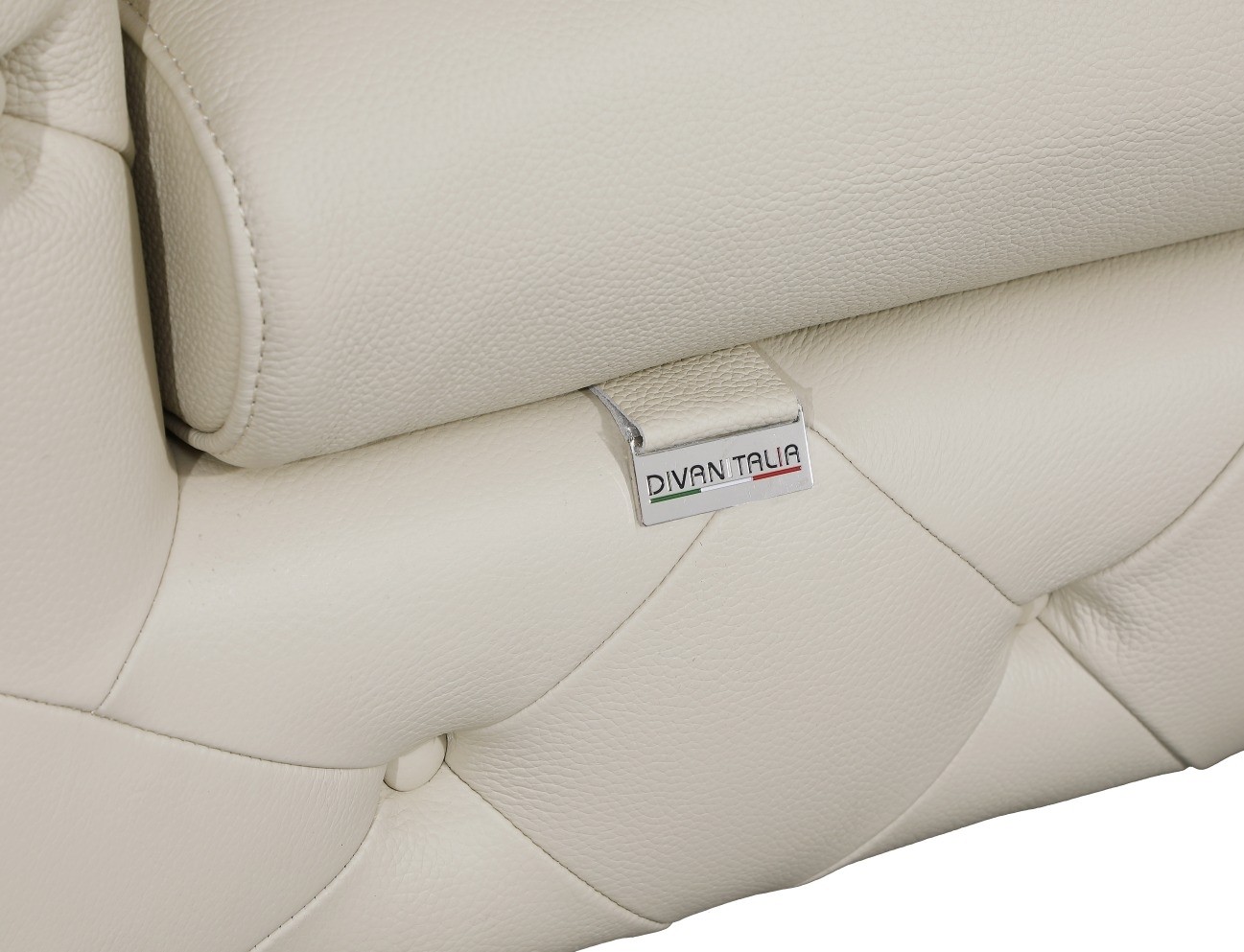 GUF 970 Sofa with 2 Chair Set - Beige, Genuine Leather