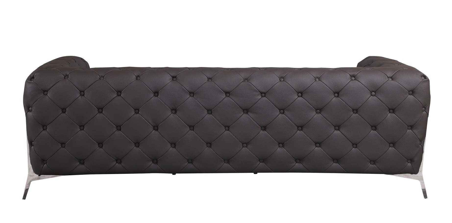 GUF 970 Sofa with 2 Chair Set - Brown, Genuine Leather