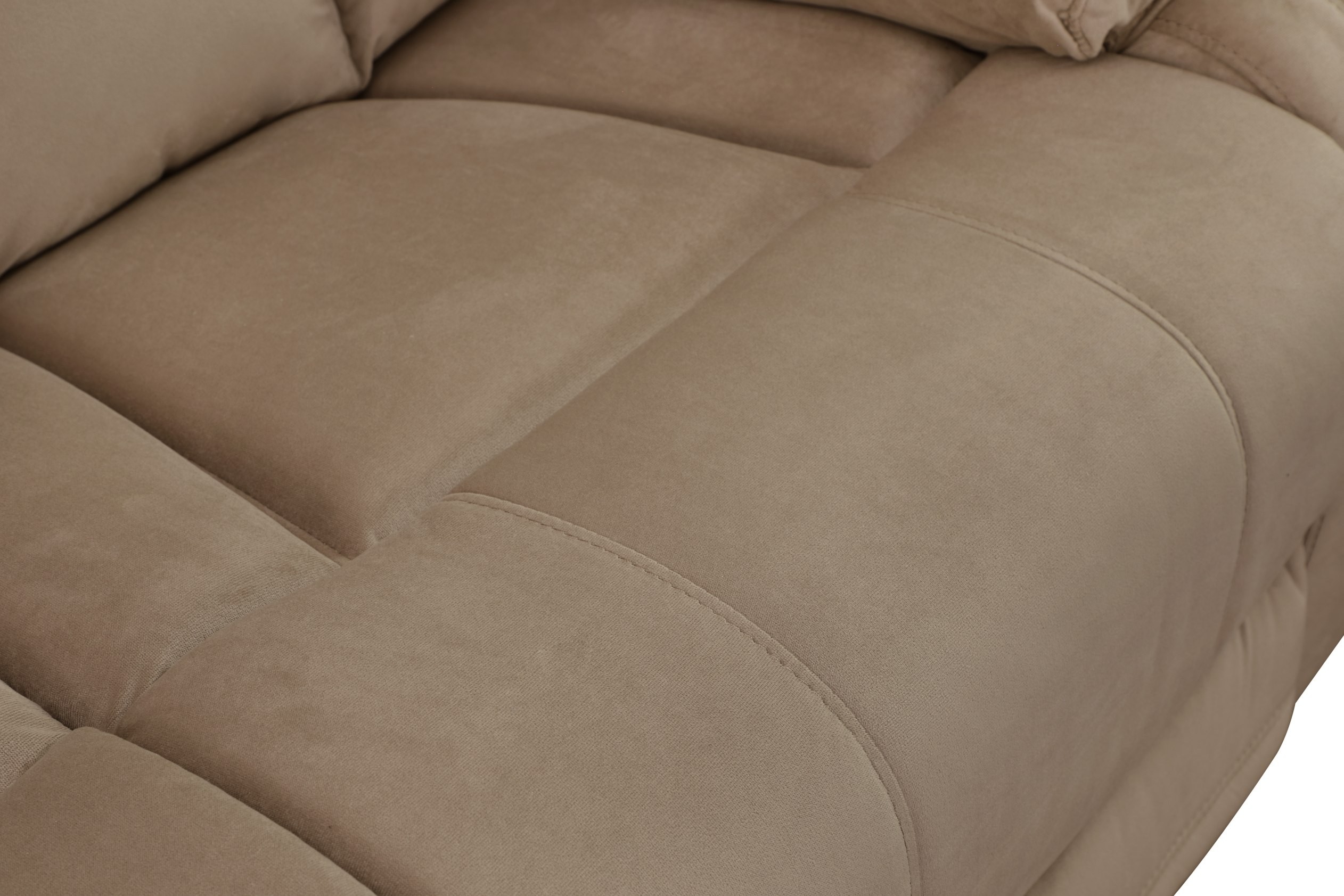 GUF 9760 Sofa - Beige, Microfiber