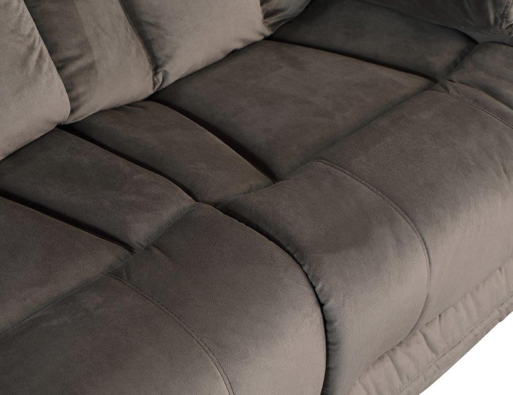GUF 9760 Sofa - Brown, Microfiber