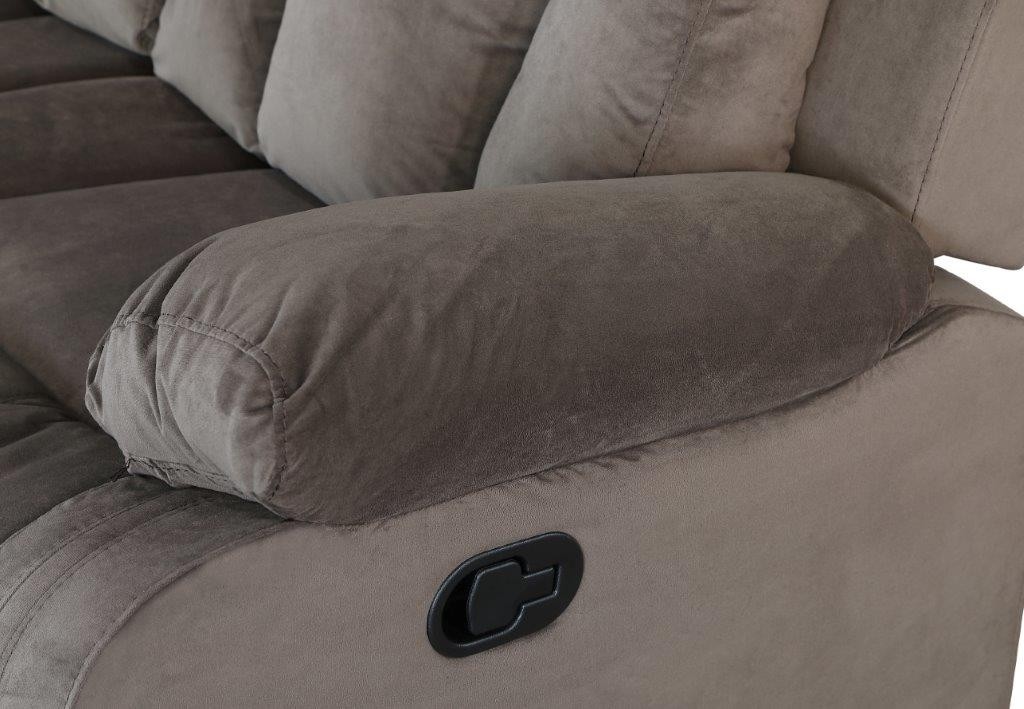 GUF 9760 Sofa - Brown, Microfiber