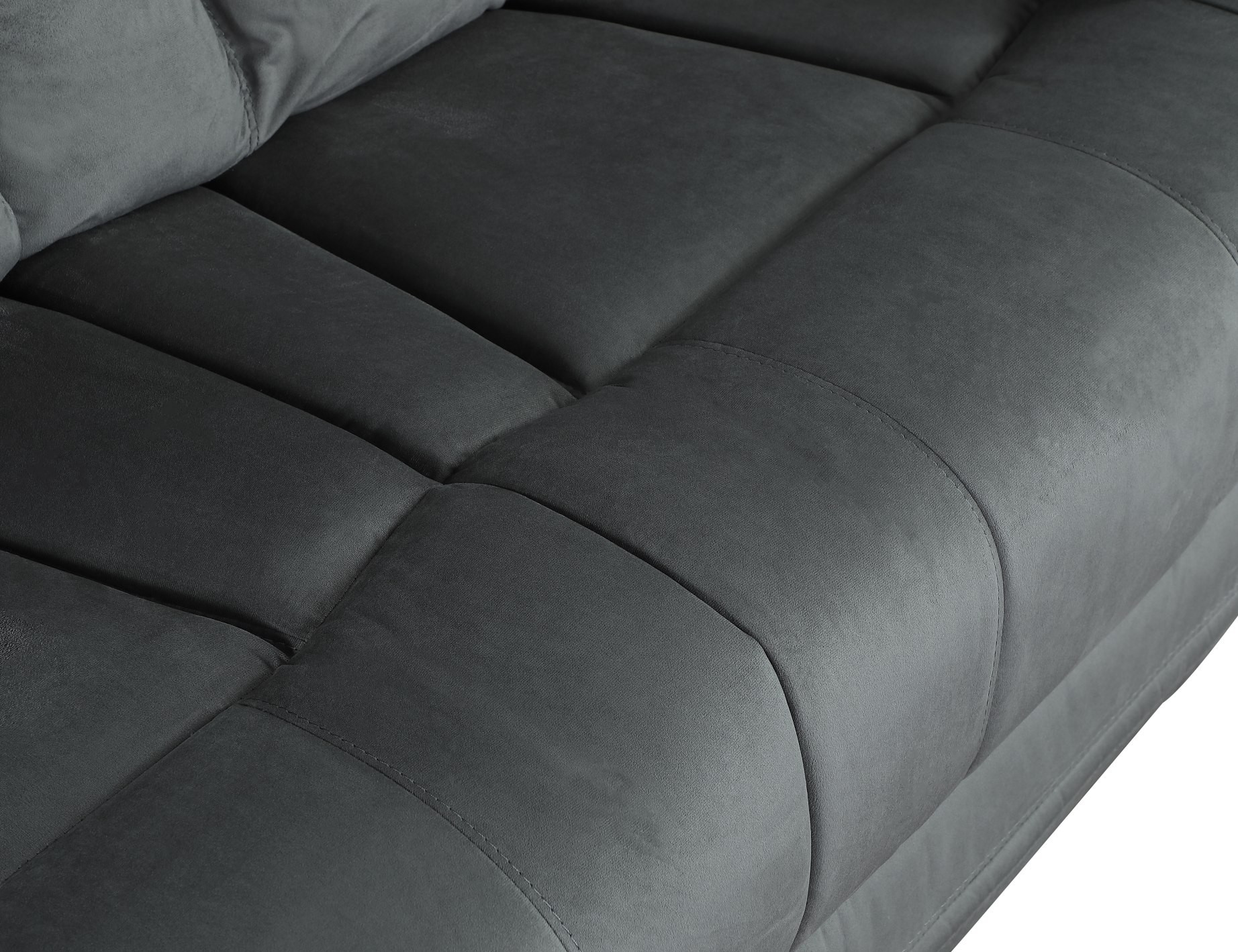GUF 9760 Sofa - Gray, Microfiber