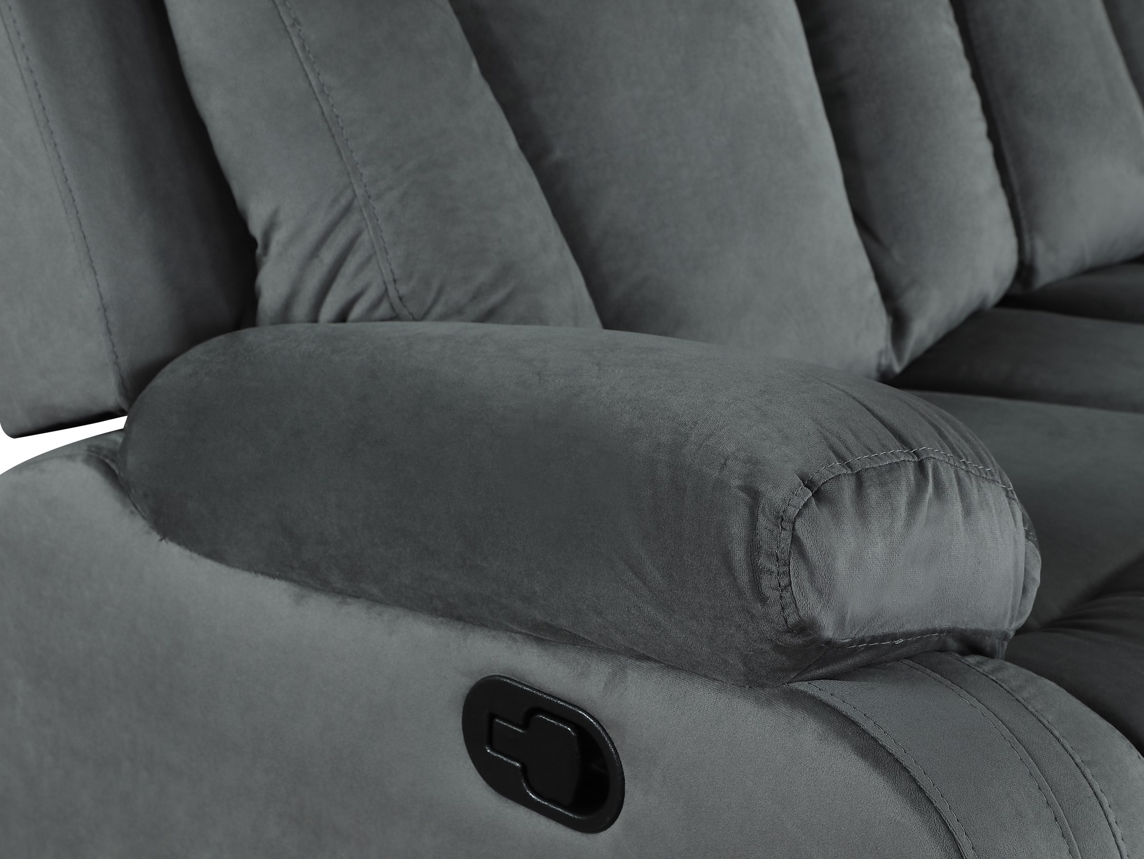 GUF 9760 Sofa - Gray, Microfiber
