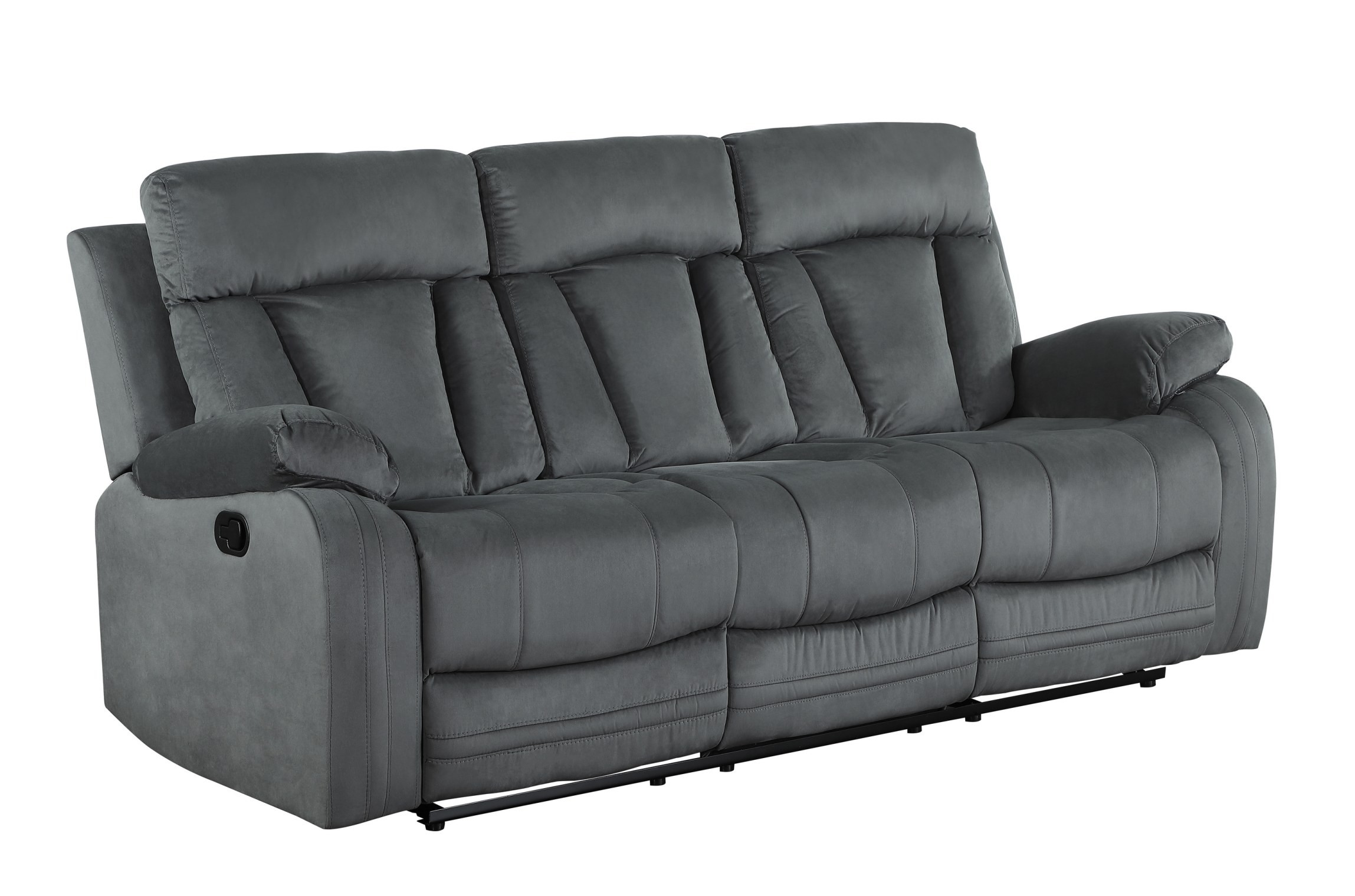 GUF 9760 Sofa Set - Gray, Microfiber