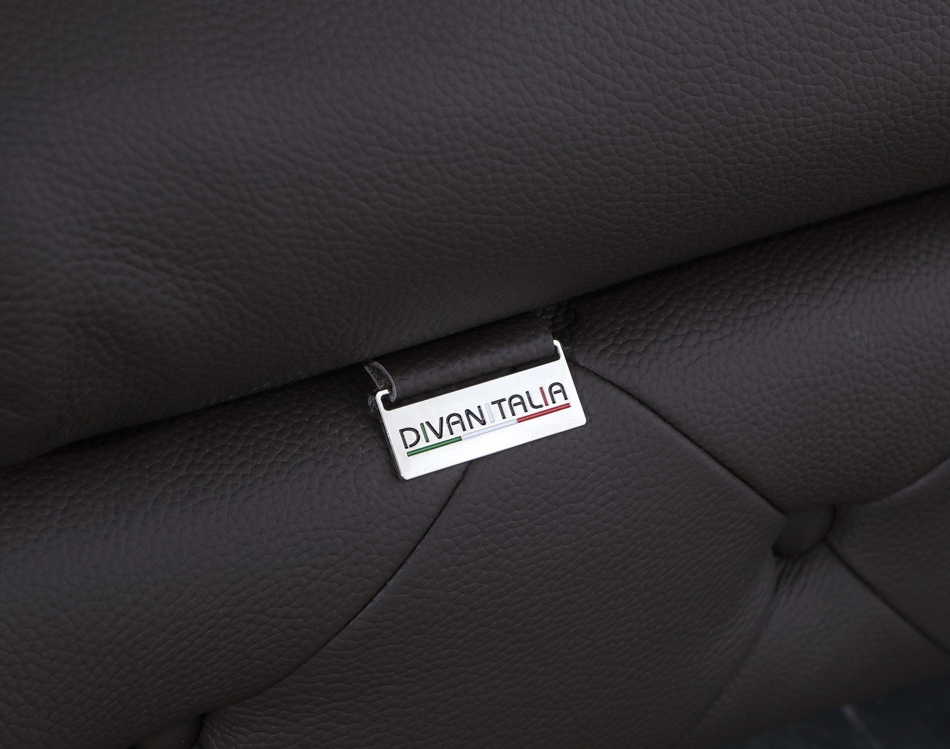 GUF 970 Armchair - Brown, Genuine Italian Leather