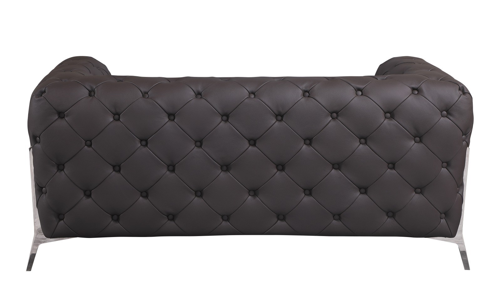 GUF 970 Sofa with Loveseat - Brown, Genuine Italian Leather