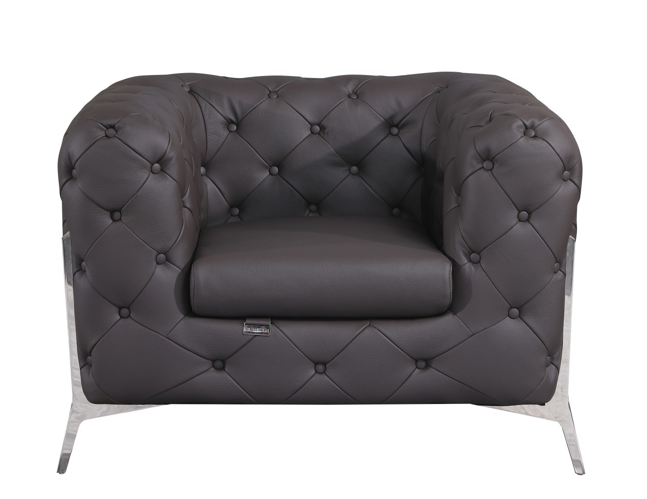 GUF 970 Sofa Set - Brown, Genuine Italian Leather