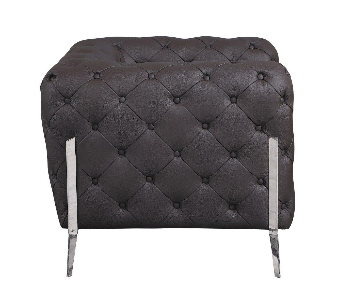 GUF 970 Armchair - Brown, Genuine Italian Leather