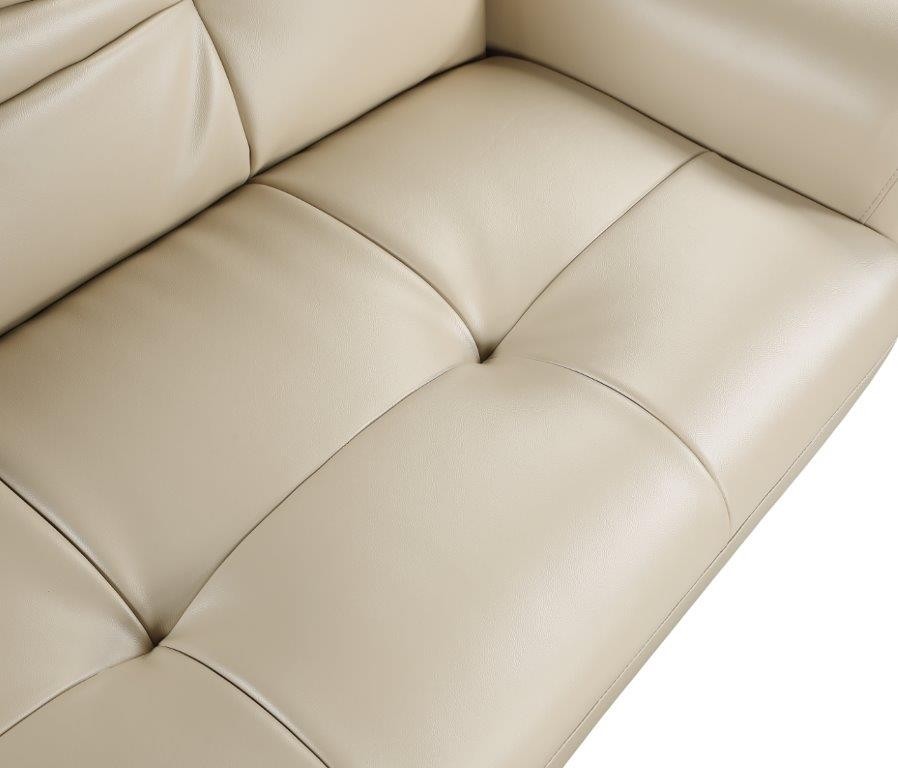 GUF 2088 Loveseat - Beige, Leather Air/Match