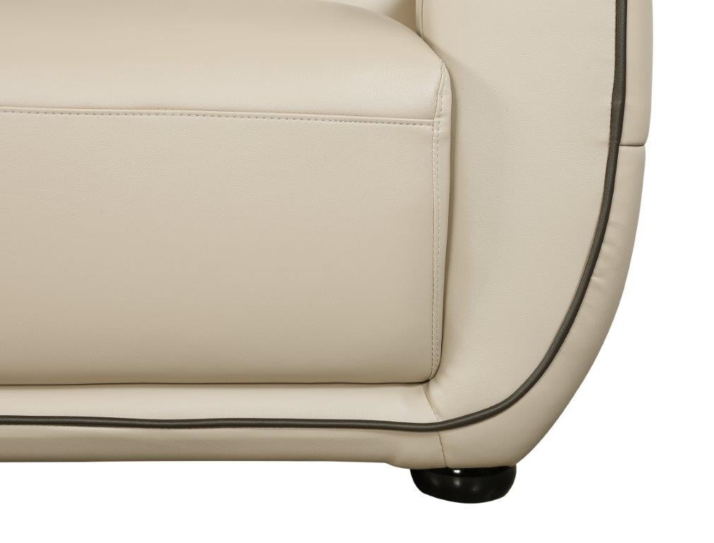 GUF 2088 Loveseat - Beige, Leather Air/Match