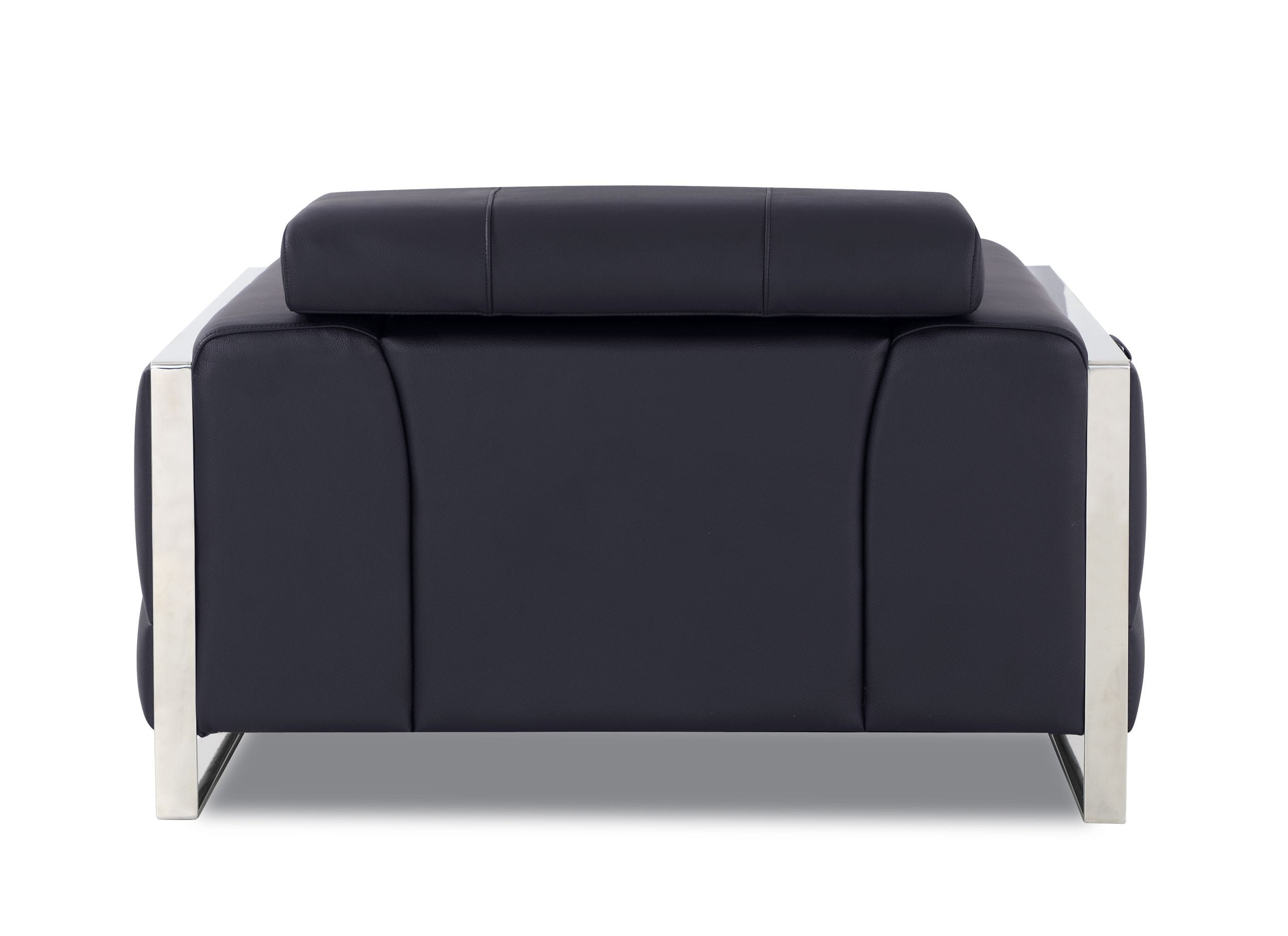 GUF 903 Armchair - Black, Genuine Italian Leather