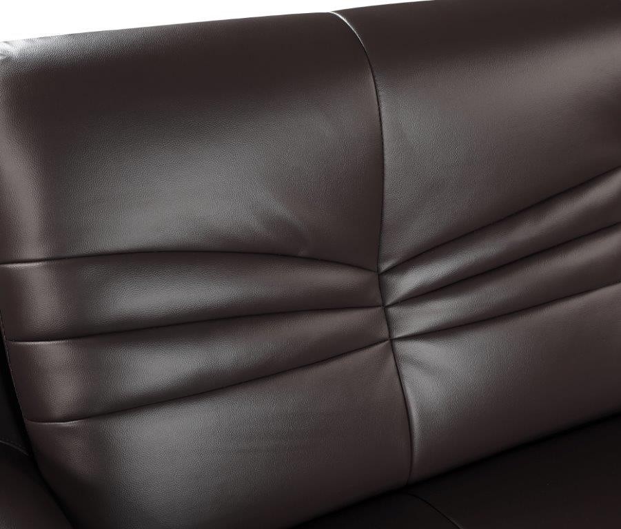 GUF 2088 Loveseat - Brown, Leather Air/Match
