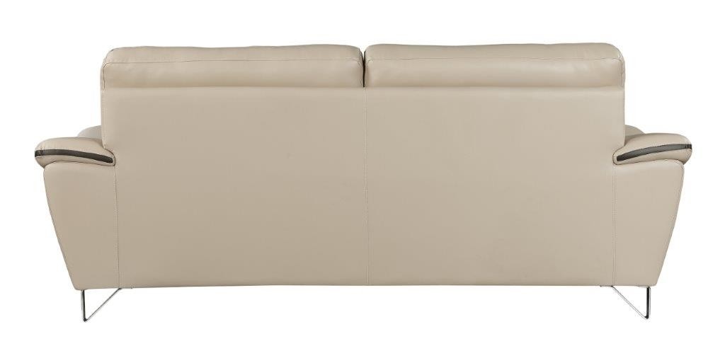 GUF 168 Sofa - Beige, Leather Match