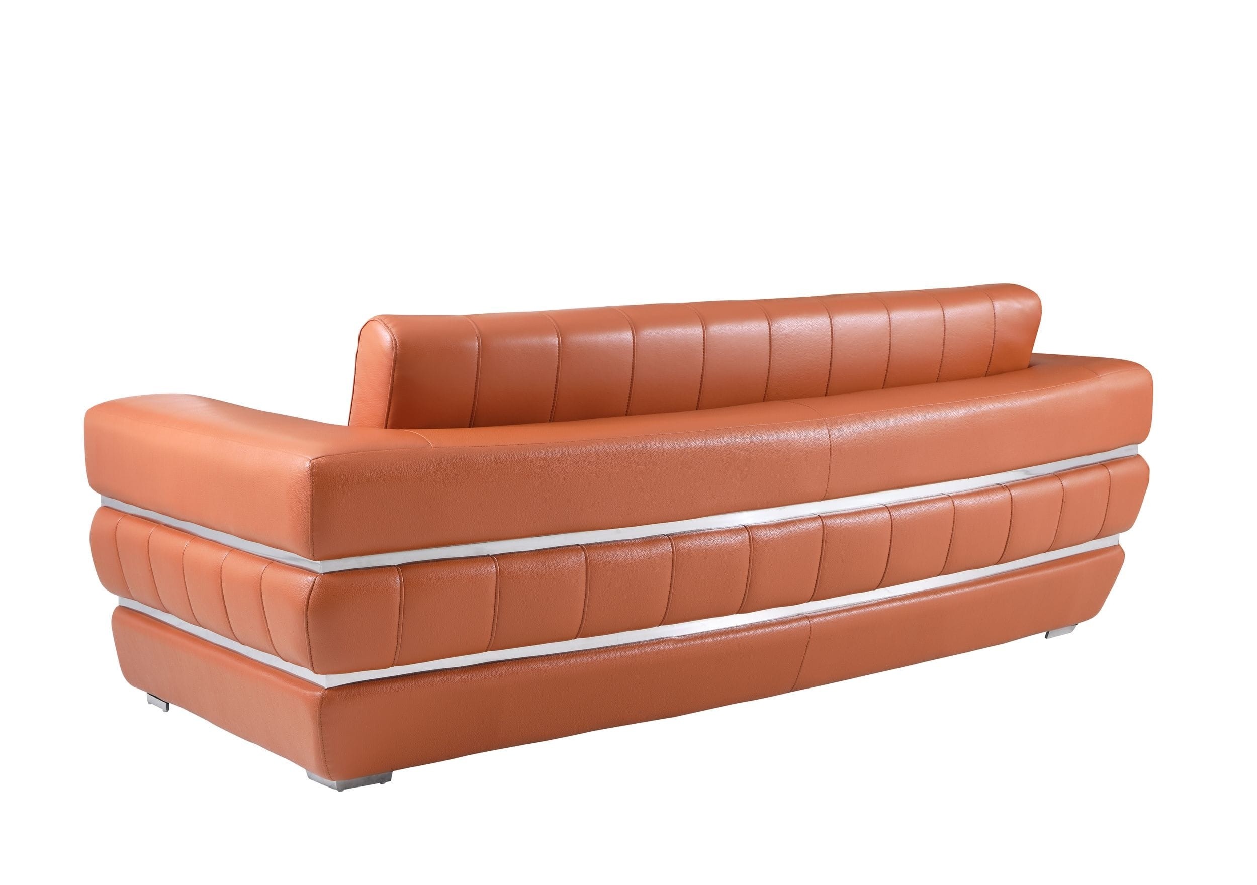 GUF 904 Sofa - Camel, Genuine Leather