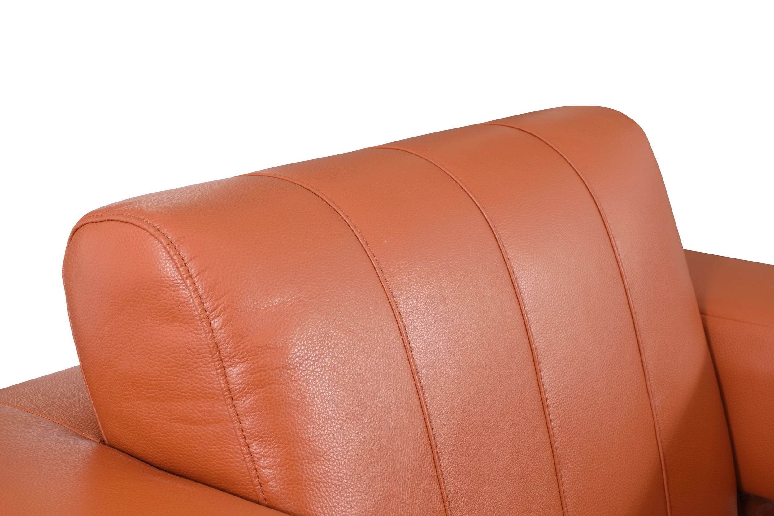 GUF 904 Armchair - Camel, Genuine Leather