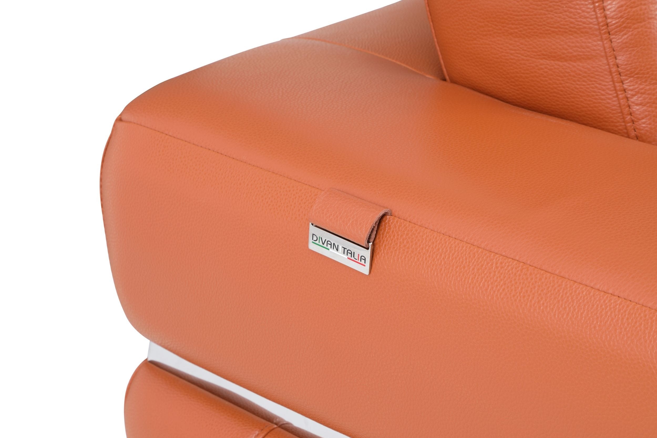 GUF 904 Armchair - Camel, Genuine Leather