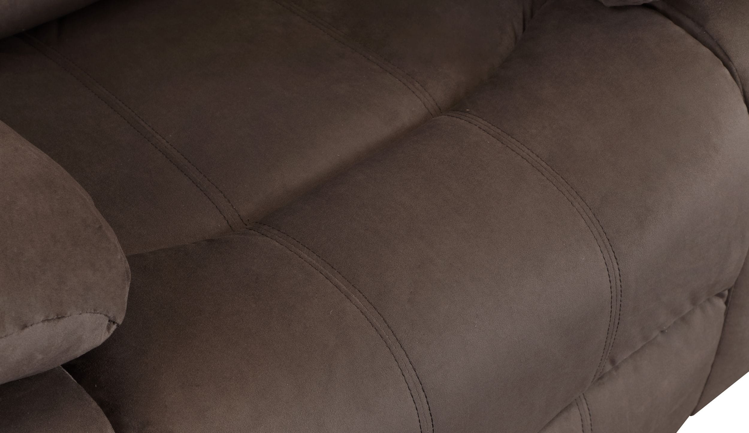 GUF 9824 Sofa - Brown, Microfiber