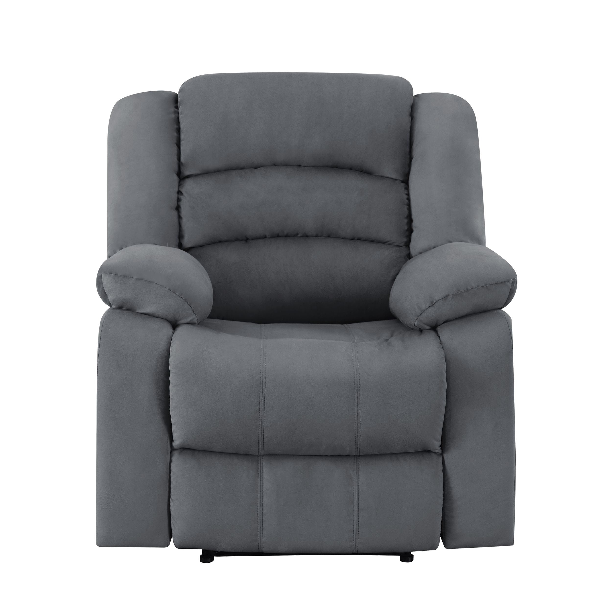GUF 9824 Sofa Set - Gray, Microfiber