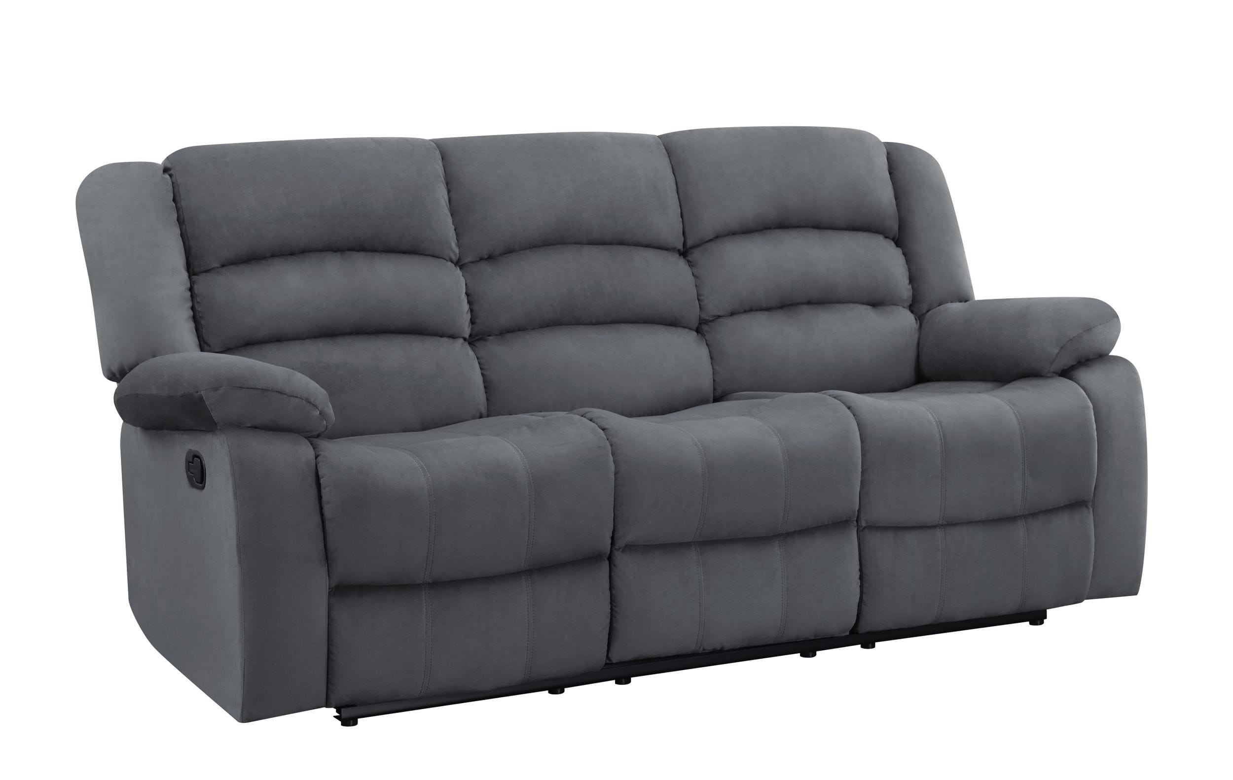 GUF 9824 Sofa Set - Gray, Microfiber